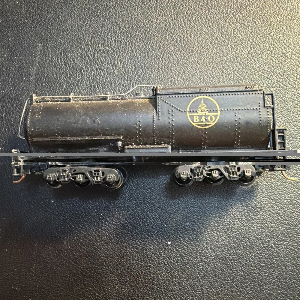 Bachmann N Scale B&O Vanderbilt Tender Locomotive Car